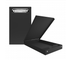Aluminum Memo Storage Clipboard - Black